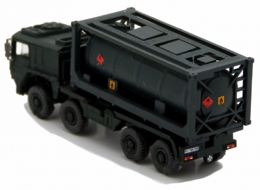 Military tank container